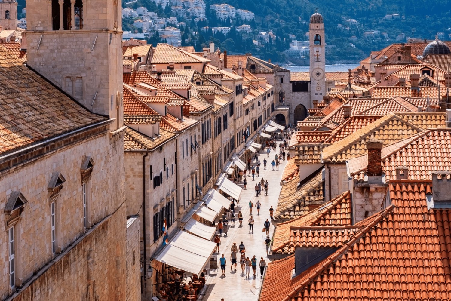 Wandeltour door Dubrovnik met vervoer vanuit Budva