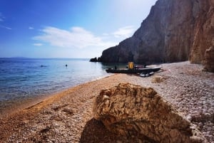 Water activity, kayak tours with a guide, cliff jumping