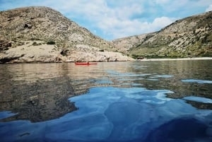 Water activity, kayak tours with a guide, cliff jumping