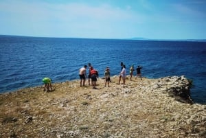 Water activity, kayak tours with a guide, cliff jumping