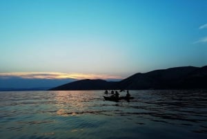 Water activity, kayak tours with a guide, cliff jumping