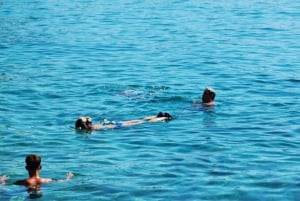 Water activity, kayak tours with a guide, cliff jumping