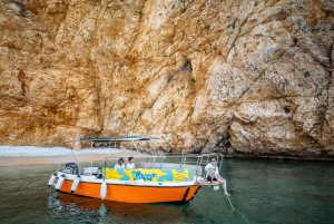 Les baies sauvages de l'île de Krk : Une excursion privée d'une demi-journée en bateau