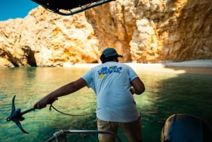 Les baies sauvages de l'île de Krk : Une excursion privée d'une demi-journée en bateau