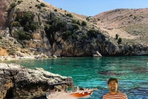 Bahías salvajes de la isla de Krk: tour en barco compartido de medio día