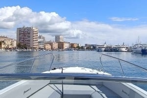 Zadar: Bådtur med 3 øer med snorkling og drinks