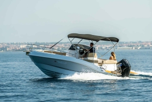 Zara: tour in motoscafo di 3 isole e nuotata nella baia blu con bevande