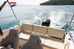 Zara: tour in motoscafo di 3 isole e nuotata nella baia blu con bevande