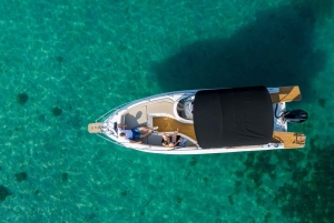 Zara: tour in motoscafo di 3 isole e nuotata nella baia blu con bevande