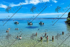 Zadar: tour en lancha motora por 3 islas con vino y snorkel