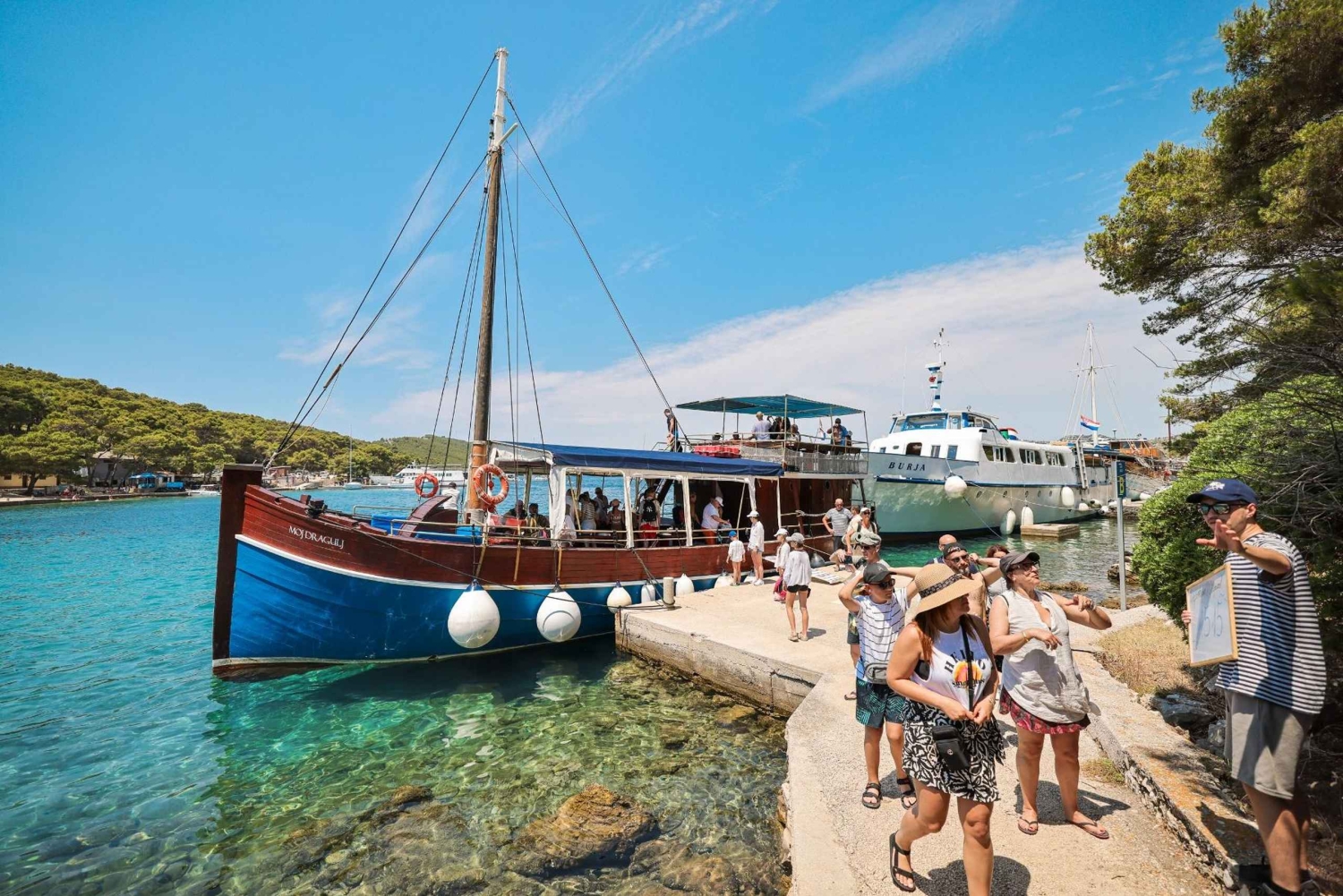 Zadar: Boat Tour to Kornati Secluded Bay, Local Life & Lunch