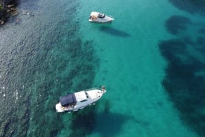 Zadar: Passeio de barco com equipamento de mergulho e bebidas