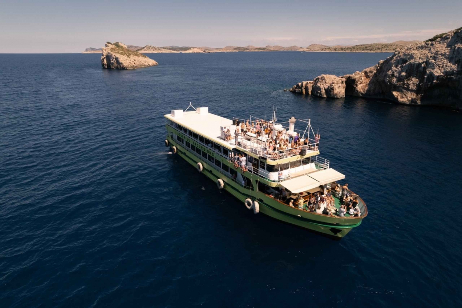 Zadar - båtresa Båtutflykt till NP Kornati med stopp på Lavdara & Ugljan