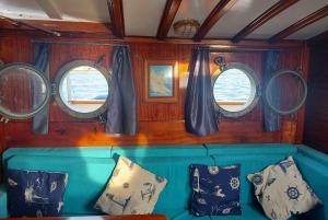 Zadar: crucero a bordo de un auténtico barco de madera con bebidas incluidas.