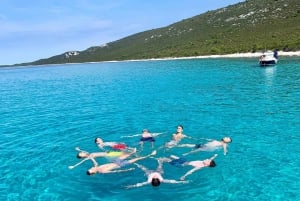 Zadar: Dugi Otok, Parque de Kornati, Excursión en lancha rápida por la playa de Sakarun