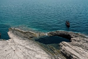 Zadar: Dugi Otok, Parque de Kornati, Excursión en lancha rápida por la playa de Sakarun