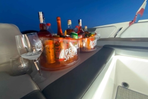 Zadar: crucero en bote al atardecer, cena en una isla y chapuzón