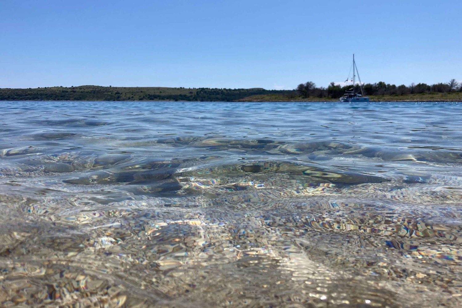 Zadar halfday 3 islands with diving, drinks and fresh fruit
