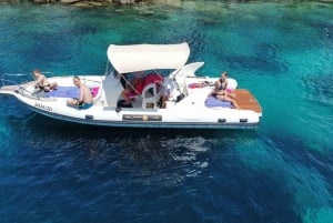 Zadar halfday 3 islands with diving, drinks and fresh fruit