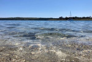 Zadar halfday 3 islands with diving, drinks and fresh fruit