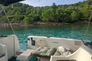 Zadar: passeio de barco de meio dia para a ilha de Ošljak, Galevac e Ugljan