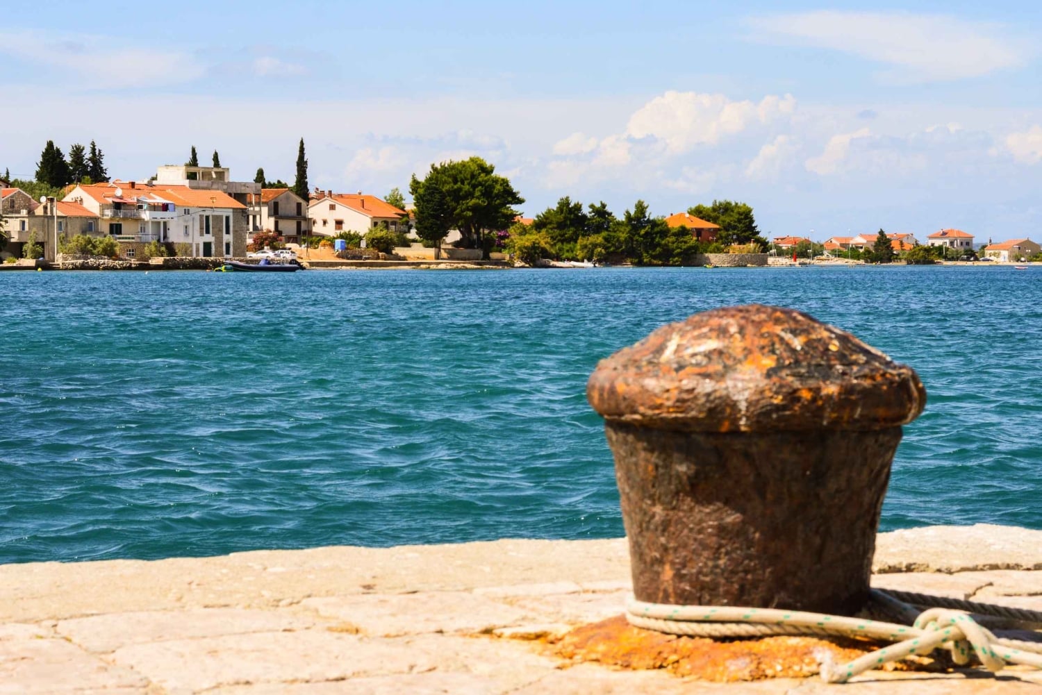 Halvdags seiltur i Zadar