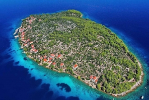 Zadar: excursão de meio dia de lancha com mergulho e bebidas