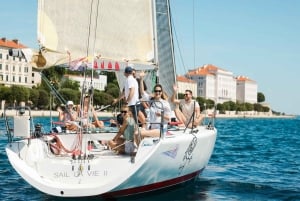 Zadar: halfdaagse tour met zwemstops en zeillessen