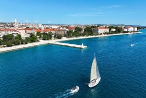 Zadar: halfdaagse tour met zwemstops en zeillessen
