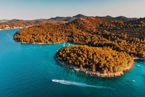 Задар: полудневная поездка на лодке с напитками и сноркелингом