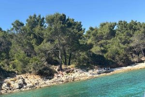 Задар: полудневная поездка на лодке с напитками и сноркелингом