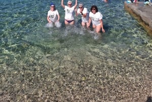 Zadar halfday 3 islands with diving, drinks and fresh fruit