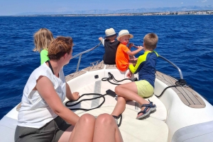 Zadar halfday 3 islands with diving, drinks and fresh fruit