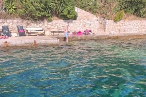 Zadar halfday 3 islands with diving, drinks and fresh fruit