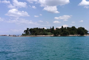 Задар: прогулка на лодке по 3 островам с подводным плаванием и напитками