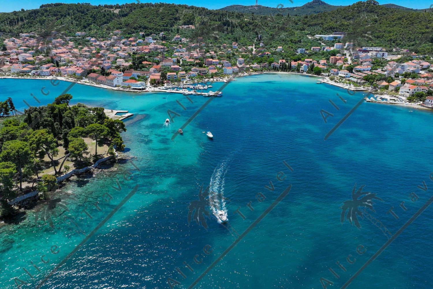 Zadar: Inselhüpfen in der Blauen Lagune mit Getränk