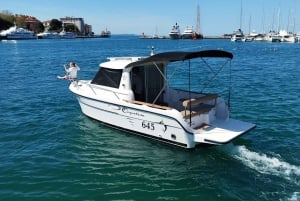 Zadar: 3 ø-hop bådtur med aperitif og slik