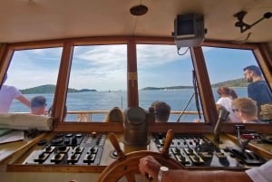 ザダル：コルナティとテラシュチツァクルーズ（ランチとチケット付き）