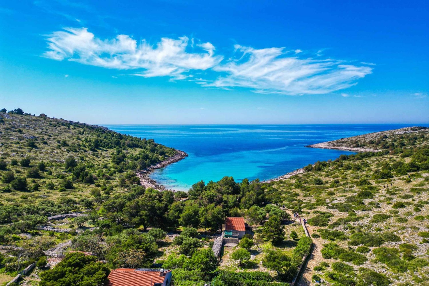 Zadar: Kornati nasjonalpark og klippene i Telascica