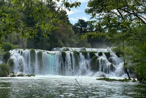 Zadar: Krka-fossene, båttur og bading