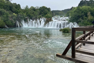 Zadar: Krka-fossene, båttur og bading
