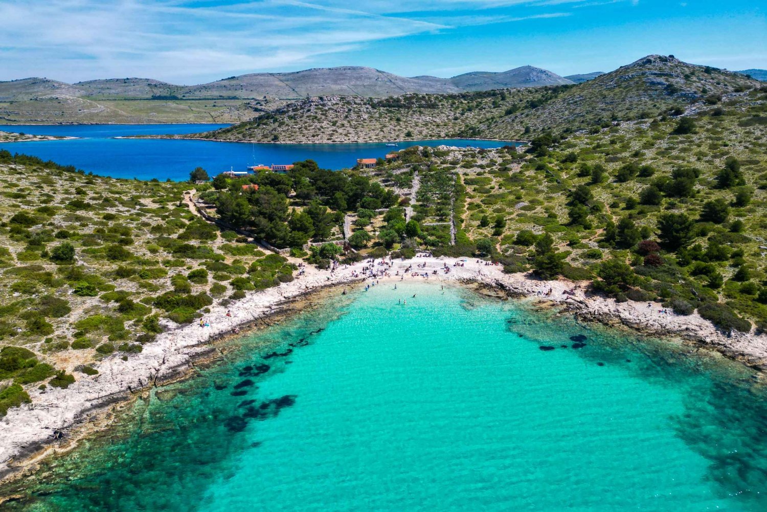 Zadar: Lojena-stranden, Kornati-øyene og Telascica-båttur