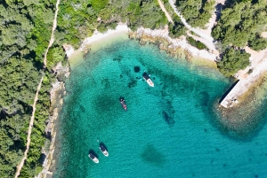 Zadar: Aito saarihyppely pikaveneellä juomien kera