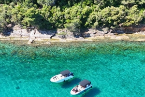 Zadar: Aito saarihyppely pikaveneellä juomien kera