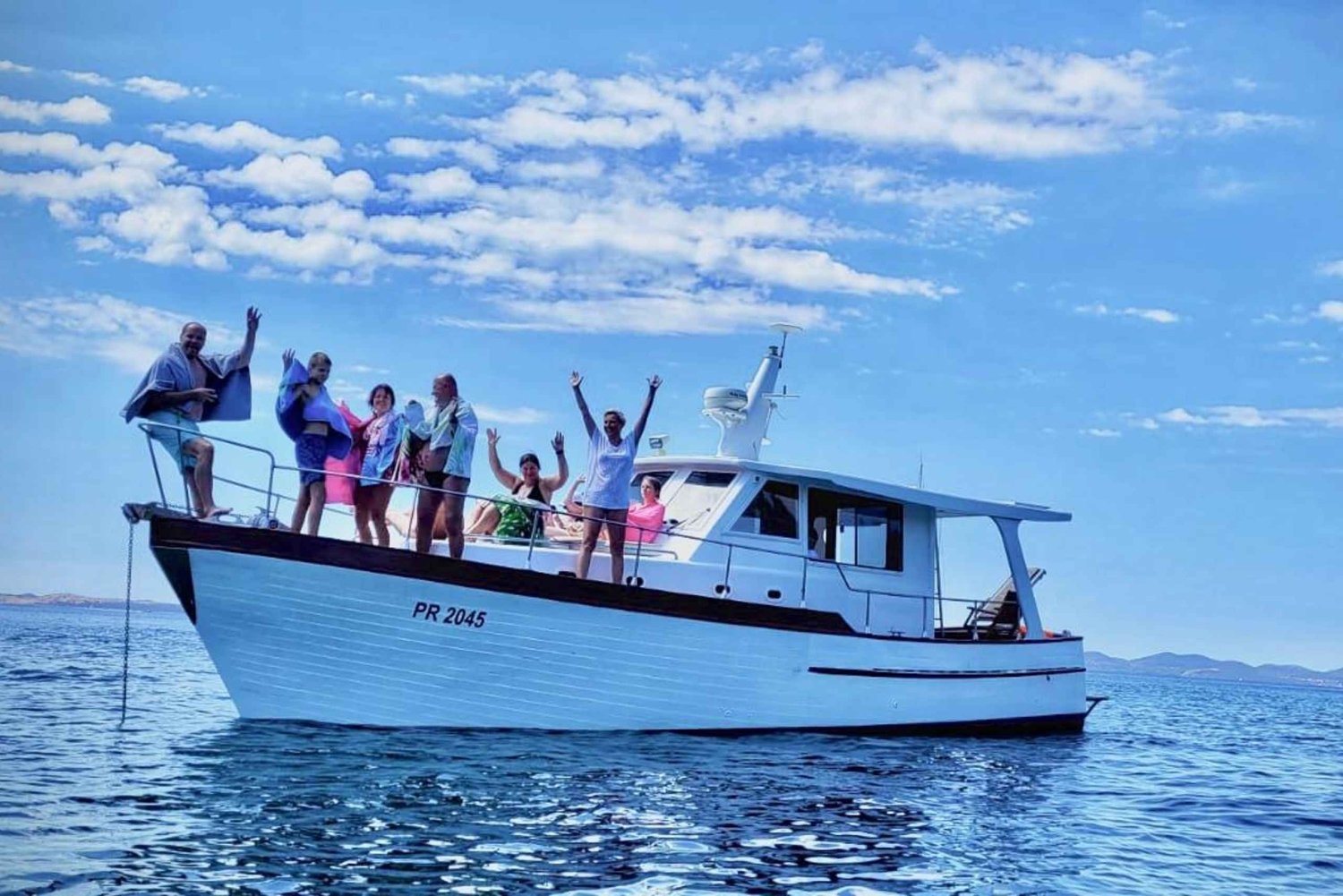 Zadar: Ošljak and Ugljan Islands Boat Tour with Tasting