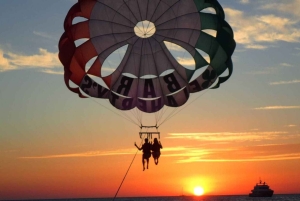 Zadar: parasailing o zachodzie słońca nad Adriatykiem