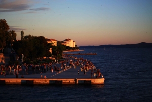 Zadar: parasailing o zachodzie słońca nad Adriatykiem