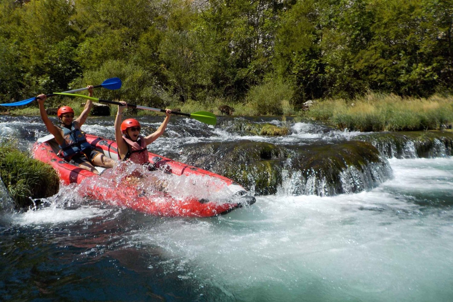Zara: safari in kayak guidato sul fiume Zrmanja e cascate
