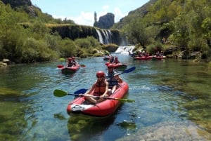 Zadar: Zrmanja-floden: Guidad kajaksafari och vattenfall