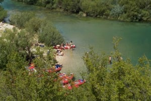 Zadar: Zrmanja-joki: Opastettu kajakkisafari ja vesiputoukset